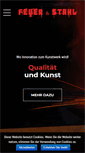 Mobile Screenshot of feuer-stahl.com
